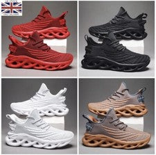 Para hombres Tenis Informales Entrenadores Transpirables Correr Gimnasio Deportes Caminar Zapatos Ligeros