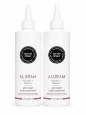 Tratamiento prelavado del cuero cabelludo Aluram 8 onzas líquidas belleza limpia cuidado del cabello conjunto dúo