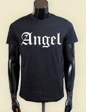 Camiseta Gráfica Para Hombre Elegante Vibrante Angel Top Imperial 100% Algodón