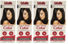 Color de cabello CoSaMo #783 negro - se compara con Clairol Loving Care #83 (paquete de 4)