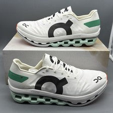 On Cloudboom Echo Hombres 8.5 Zapatos para Correr Maratón Carrera Entrenamiento Blanco Verde ¡NUEVO CON CAJA!