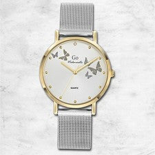 Girl Only Mujer Pulsera Acero Inoxidable Reloj Plata Análogo de Cuarzo UGO695362
