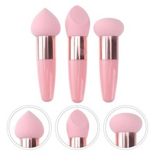 2 Juegos Base Maquillaje Esponja Batidora, Belleza Cosméticos Puff Maquillaje