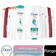 Dove Nutritive Solutions 3x (Champú 400ml y Acondicionador 350ml)
