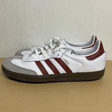 TALLA 11 PARA HOMBRE - Adidas Samba OG Blanco Preloved Rubí JH8798 NUEVO