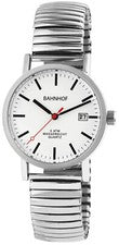 Armbanduhr Bahnhof Quarz 35 mm Uhr Zugband Edelstahlzugband Herren Herrenuhr
