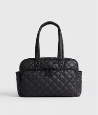 NUEVO CON ETIQUETAS BOLSO DE LONA DE VIAJE ACOLCHADO QUINCE TRANSIT NEGRO EQUIPAJE DE MANO PRECIO DE VENTA SUGERIDO POR 