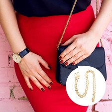 1 pieza Hágalo Usted Mismo Bolso de Mano Cadena Cartera Bolso de Hombro Individual Bolso de Repuesto Cadena