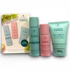 2x Alterna My Hair My Canvas Travel Size Kit 3 Piezas Set Vegano NUEVO LOTE DE 2