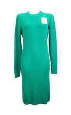 H54) Vestido Lajoly vestido de invierno vestido de punto nuevo talla XL - XXL verde