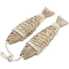 2 piezas Colgante de Peces Decorativo Telón de Fondo Adorno Hogar Colgante de Pared Adorno