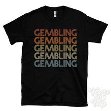 CAMISETA ESTILO RETRO REPETIDO ADORNO para hombre y mujer Reino Unido top name regalo