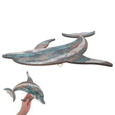Arte de pared para dormitorio decoración del océano decoración de delfines decoración temática del hogar