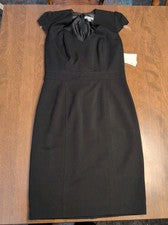 NUEVO Vestido para mujer New York & Company sin mangas cuello en V línea A forrado talla 6