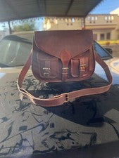 Bolso De Cuero Para Mujer Bandolera Tote Mensajero Satchel