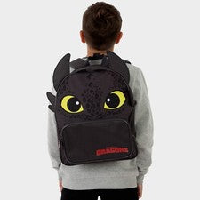Mochila Cómo entrenar a tu dragón | Mochila sin dientes para niños | Bolso escolar para niños