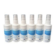 Paquete de 6 champú y lavado corporal perfumado para el cuidado de cabecera piel sensible sin enjuague 4,1 oz Ea
