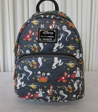 Mini Mochila Disney Loungefly Mickey Mouse & Friends No So Spooky Halloween Nueva con Etiquetas
