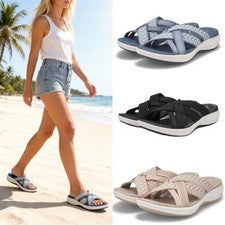 Sandalias ortopédicas para mujer cómodas zapatos de apoyo para el arco zapatillas de playa de verano