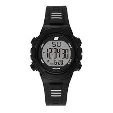 Reloj Skechers TRURO LCD de policarbonato negro SR6185 para mujer