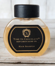 Champú para cabello Time To Chocolate Body Care Sacher Spa tamaño de viaje 40 ml