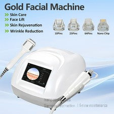 Máquina profesional RF fraccional oro micro spa arrugas facial piel martillo
