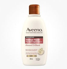 Champú Aveeno Haircare Damage Repair + Mezcla Aceite de Almendras. 300 ml