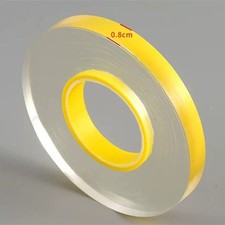 Nueva lámina protectora transparente para relojes bisutería correa de reloj plateada 0 8 cm Br