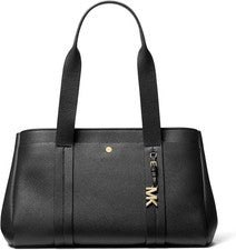 Bolso de Mano Michael Kors Romee Para Mujer Grande Tono Dorado Herrajes/Negro