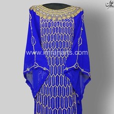 ImranArts-D73 Caftán Marroquí Elegante Farasha Étnico Abaya Boda Árabe Atuendo