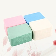 4 piezas esponjas de belleza para maquillaje base cojín soplo polvo grande