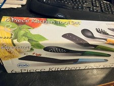 INNOVADOR LIVING Juego de herramientas de cocina de seis piezas apto para lavavajillas sin BPA Nuevo