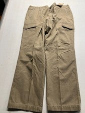 Pantalones cargo Dockers beige pierna recta utilitarios senderismo al aire libre para hombre talla 36x30 nuevos con etiq