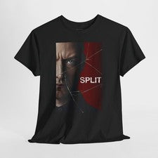 Camiseta Split 2017 Retro Película Póster Terror Unisex Gráfico