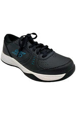 Skechers Viper Mujer Court Smash Vegano Lavable Negro/Azul