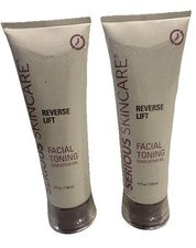 Gel conductor tonificante facial con elevación inversa para el cuidado de la piel Serious 4 fl oz nuevo sellado