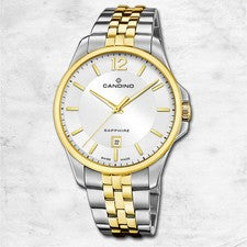 Reloj De Hombre Candino De Acero Inoxidable Plata Oro Candino Classic UC4763/1