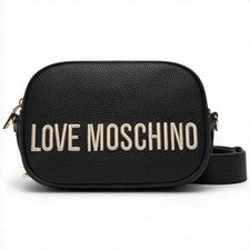 Moda Love Moschino Bolso Bandolera Grs Mujer Negro en Eco-piel