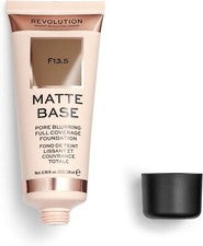 Base Mate Cobertura Completa Maquillaje Revolution Beauty London Vegano F13.5