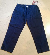 NUEVO CON ETIQUETAS ROPA DE TRABAJO INDUSTRIAL OFICIAL Pantalones Doble Rodilla Talla 44x34 Ventas al por menor $96.00