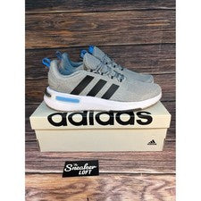 NUEVO Adidas Racer TR23 Para hombres Gris Atlético Zapatos para Correr Talla 12.5