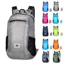Mochila Plegable Ultra Ligera Bolsa Mochila Resistente al Agua Senderismo Exterior