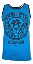 Camiseta sin mangas American Fighter para hombre LANGLEY camiseta sin mangas premium atlética motociclista