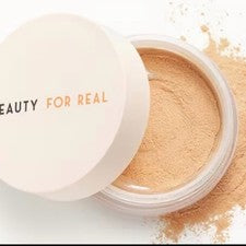 Belleza para real ajuste suelto en polvo tono iluminar