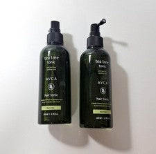 AVCA Tea Tree Tónico para el cabello Cuidado del cuero cabelludo 200 ml x2 Anti Pérdida de cabello Cuidado refrescante C