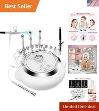 Máquina de diamantes 3 en 1, equipo de salón para el cuidado de la piel facial dispositivo de belleza con S...