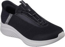 Nuevo Zapato Deportivo Para Hombre Skechers Sin Cordones Ultra Flex Finnik 2324o5 Negro/Gris
