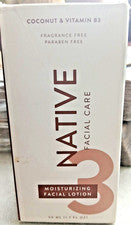 Loción facial hidratante nativa coco y niacinamida 1,7 oz belleza limpia nueva