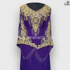 Vestido árabe de boda ImranArts-D62 caftán marroquí elegante Farasha étnico Abaya