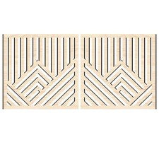 2 Piezas Adornos Decoración Artesanal Pared para Salón Paneles Decorativos Decoración